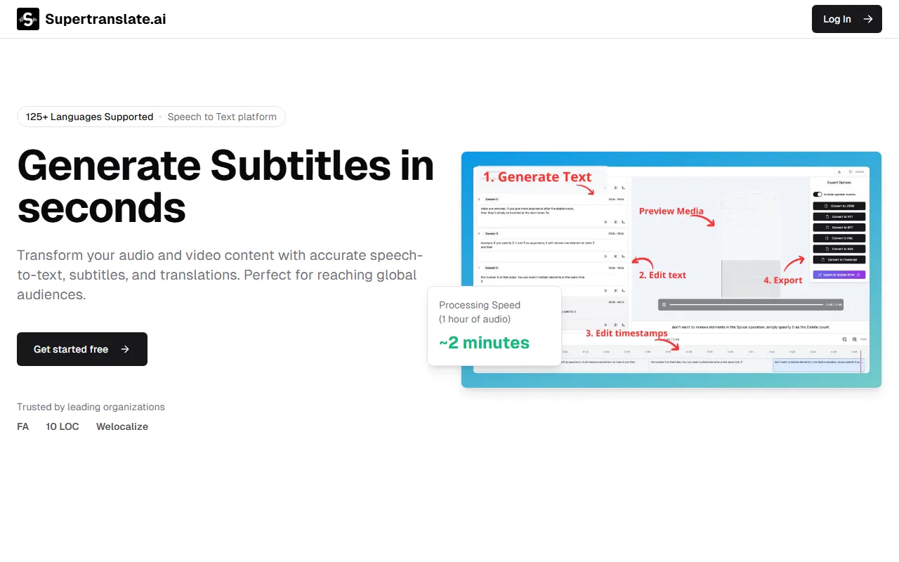 Supertranslate screenshot