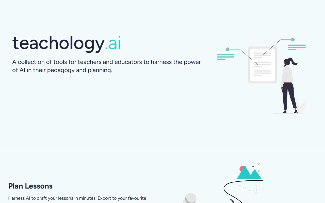 Teachology.ai screenshot