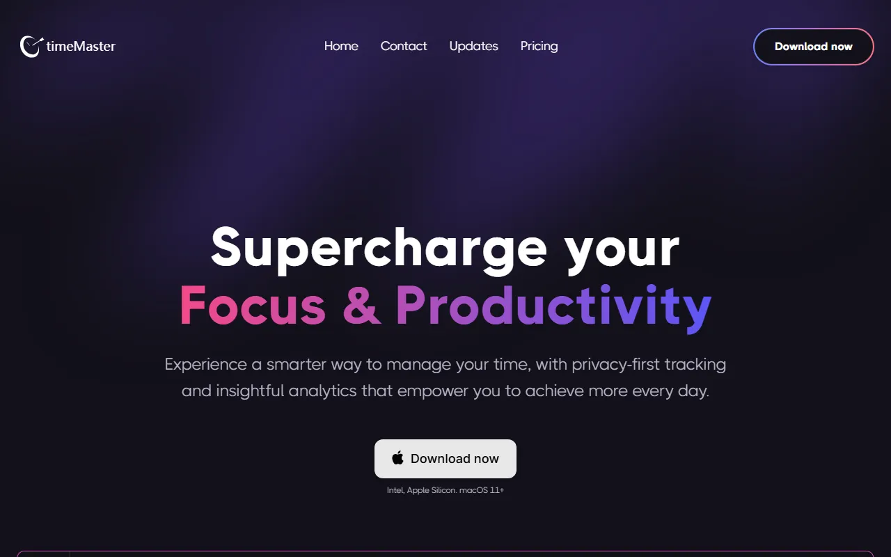 TimeMaster.ai screenshot