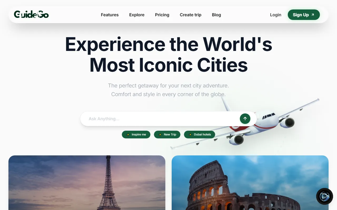 Travel Plan AI screenshot