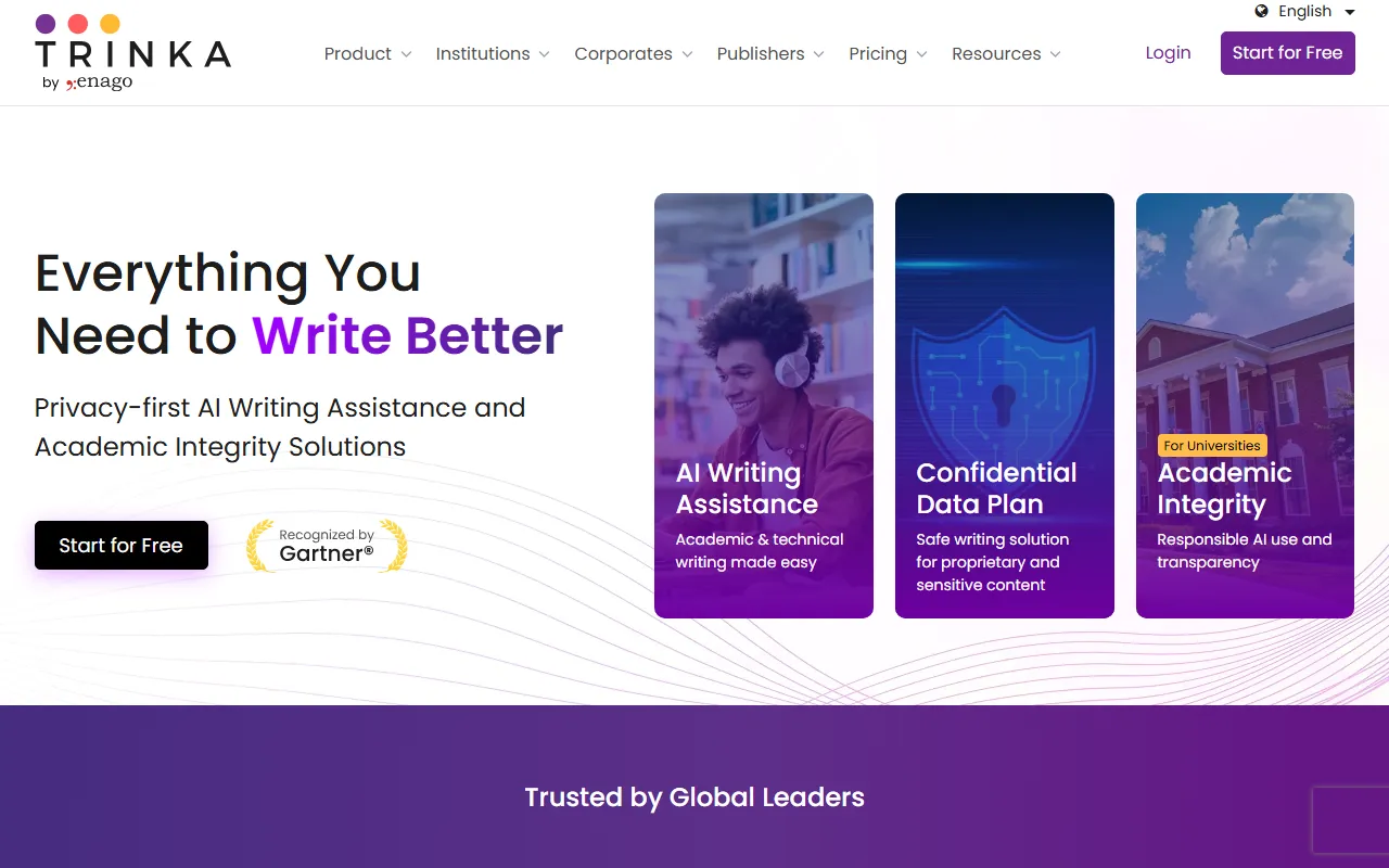 Trinka.ai screenshot