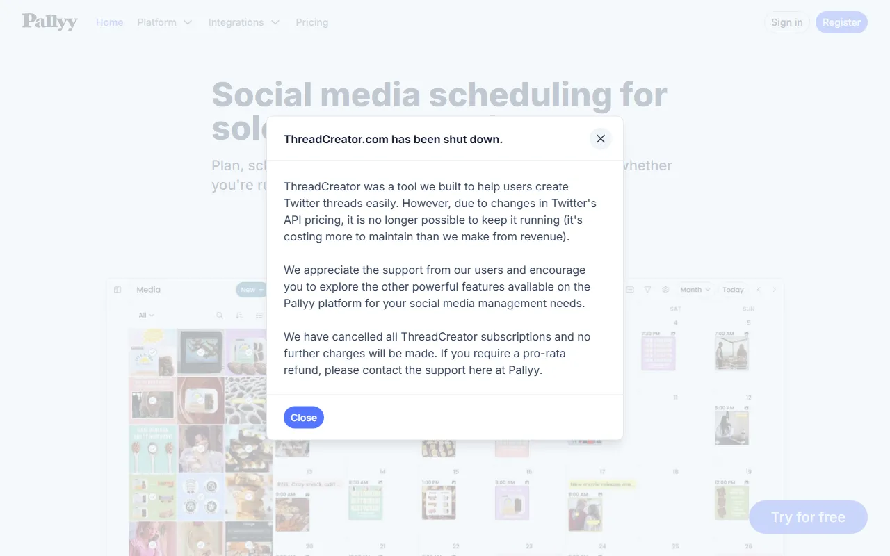 TwitterBio screenshot