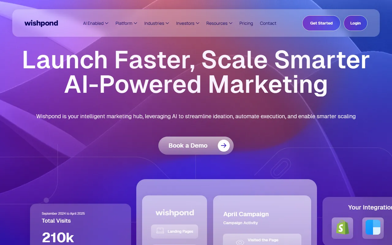 Wishpond AI screenshot